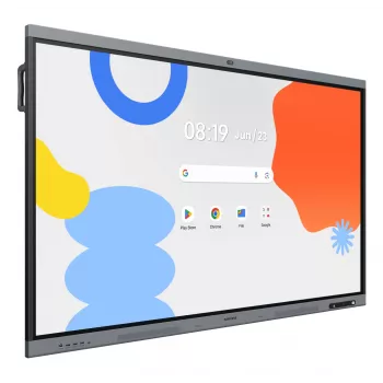 Samsung LH65WAFPLGC interaktīvā tāfele 165,1 cm (65 collas) 3840 x 2160 pikseļi Skārienjūtīgs Melns, Pelēks