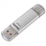 Hama C-Laeta USB zibatmiņa 16 GB USB Type-A / USB Type-C 3.2 Gen 1 (3.1 Gen 1) Sudraba krāsa