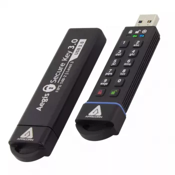 Apricorn Aegis Secure Key 3.0 USB zibatmiņa, 480 GB, USB Type-A