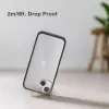 Mobilā tālruņa vāciņš Woodcessories Clear vāciņš Apple iPhone 14, 15,5 cm (6,1 collas), melna un caurspīdīga