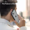 Mobilā tālruņa vāciņš Woodcessories Clear vāciņš Apple iPhone 14, 15,5 cm (6,1 collas), melna un caurspīdīga
