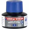 Edding BTK-25 zils 25 ml marķieru uzpildes tinte, rezerves tinte marķieriem