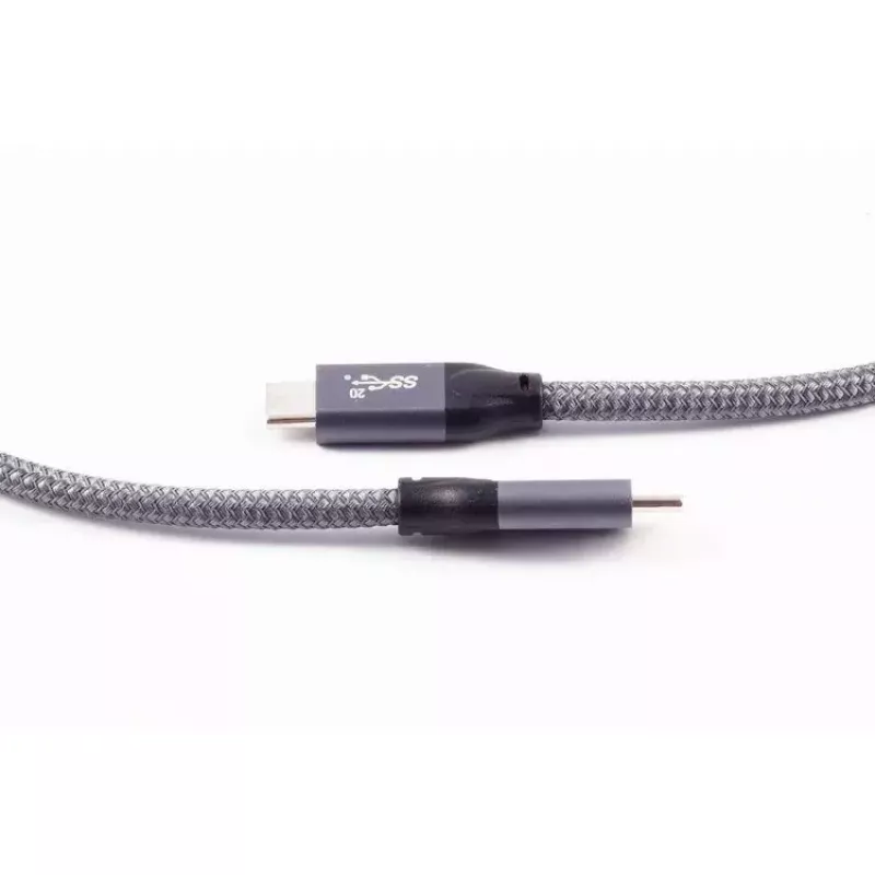 USB kabelis ShiverPeaks BS13-47040 USB 3.2 Gen 2 3m USB C pelēks