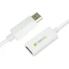 Techly DisplayPort 1.2 vīr./HDMI siev. adapteris 15 cm balts IADAP DP-HDMIF2