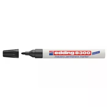 Pastāvīgais marķieris Bullet tip Edding 8300 Melns