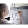Marķieris Edding EcoLine 32 ar slīpu galu, melns