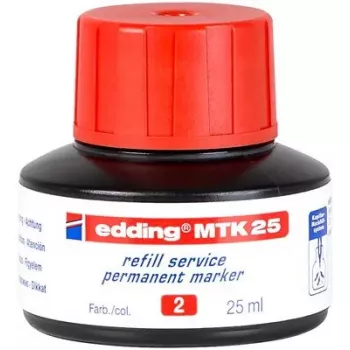 Marķiera uzpilde Edding MTK 25 Sarkana 25 ml 1 gab.