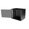 Equip Eco Mount 19' skapis, 09U, 540X400MM, RAL9005 melns