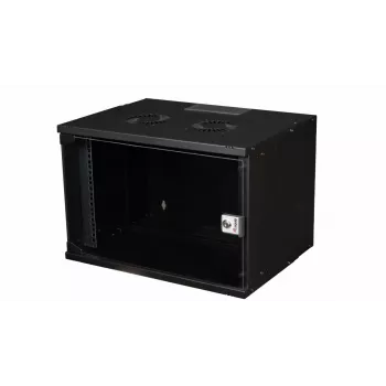 Equip Eco Mount 19' skapis, 07U, 540X400MM, RAL9005 melns