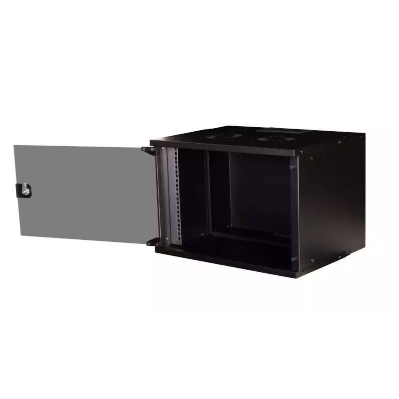 Equip Eco Mount 19' skapis, 07U, 540X400MM, RAL9005 melns