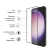dbramante1928 eco-shield - Galaxy S23 - Melns edge Rūdīta stikla ekrāna aizsargs