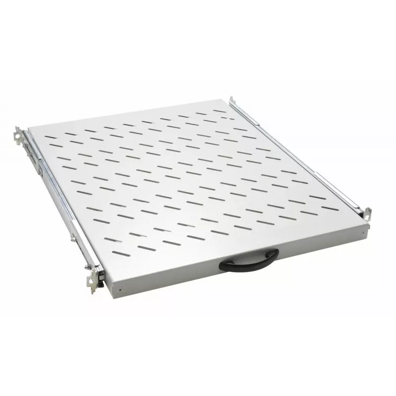 Izvelkams plauktu plaukts EQUIP 19 collu, 1U, 800 mm dziļums, gaigi pelēks