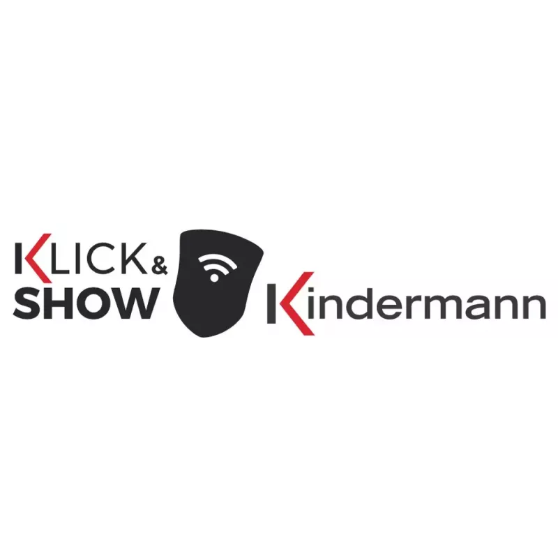 Bezvadu prezentācijas sistēma Kindermann KLICK & SHOW K-40 Desktop Graphite