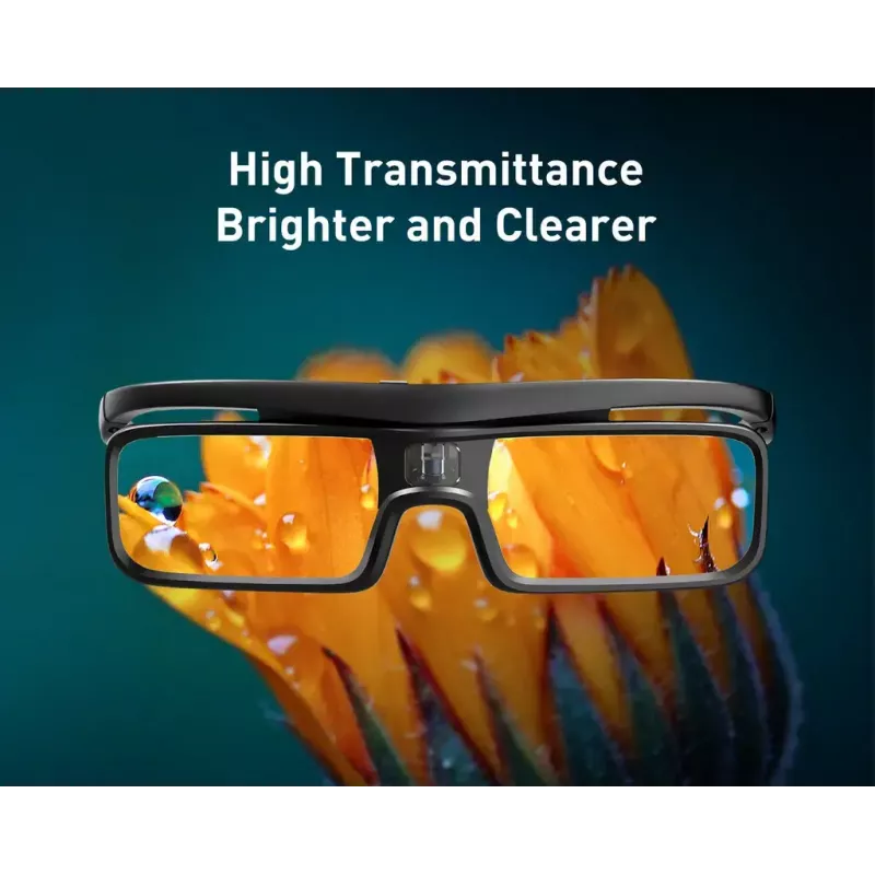 DANGBEI aktīvās stereoskopiskās 3D brilles, Micro-USB, melnas