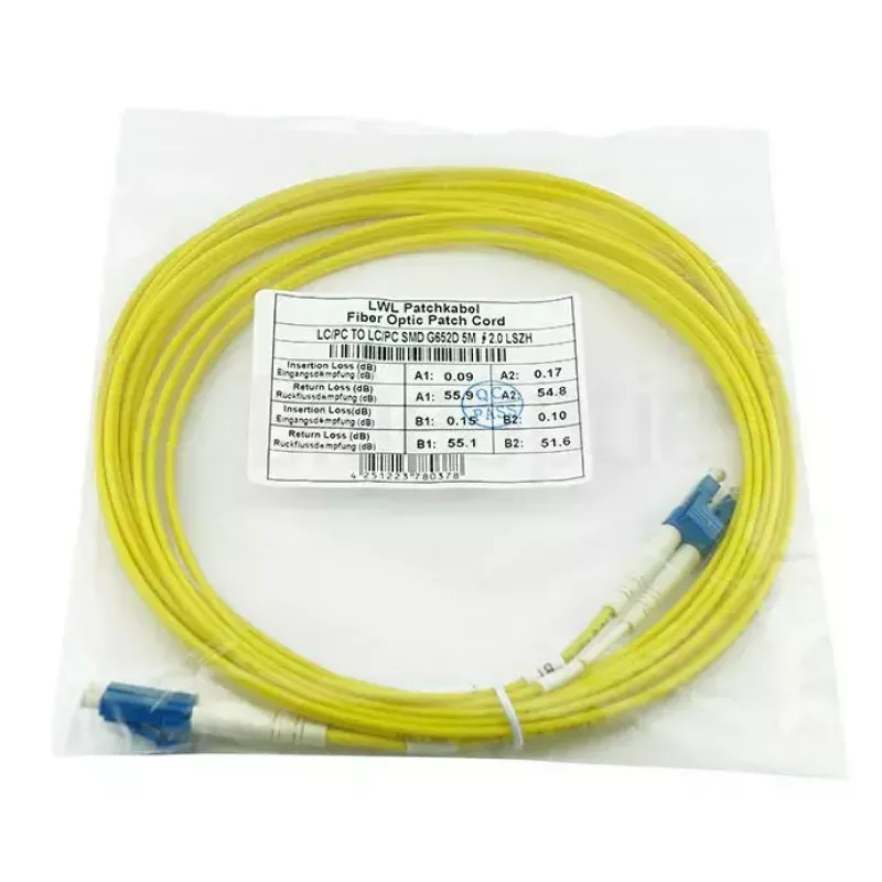 Optiskās šķiedras kabelis BlueOptics CAB-SMF-LC-LC-7-BO 7,5 m G.657.A1 LC LC