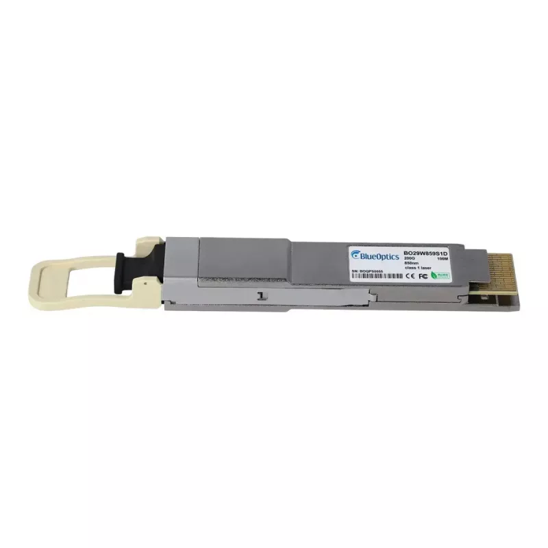 Tīkla raiduztvērēja modulis BlueOptics 407-BCBM-BO QSFP-DD šķiedru optika 2000000 Mbit/s 100 m MTP-16/MPO-16
