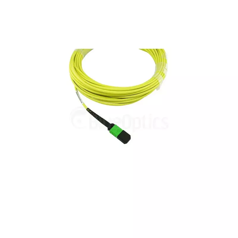 BlueOptics optiskās šķiedras kabelis SFP5142BU10MKB 10 m, G.657.A1, 4x SC uz MPO, dzeltens