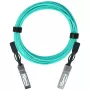 BlueOptics InfiniBand / optiskās šķiedras kabelis SFP28 25 m, Aqua, vīriešu-vīriešu