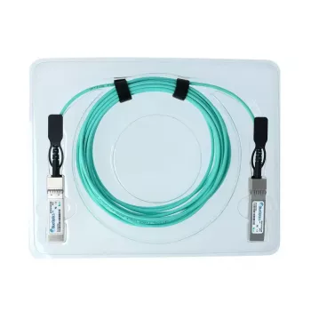BlueOptics SFP-25G-D-AOC-25M-BO SFP28 aktīvais optiskais kabelis, 25 m, akvamarīna