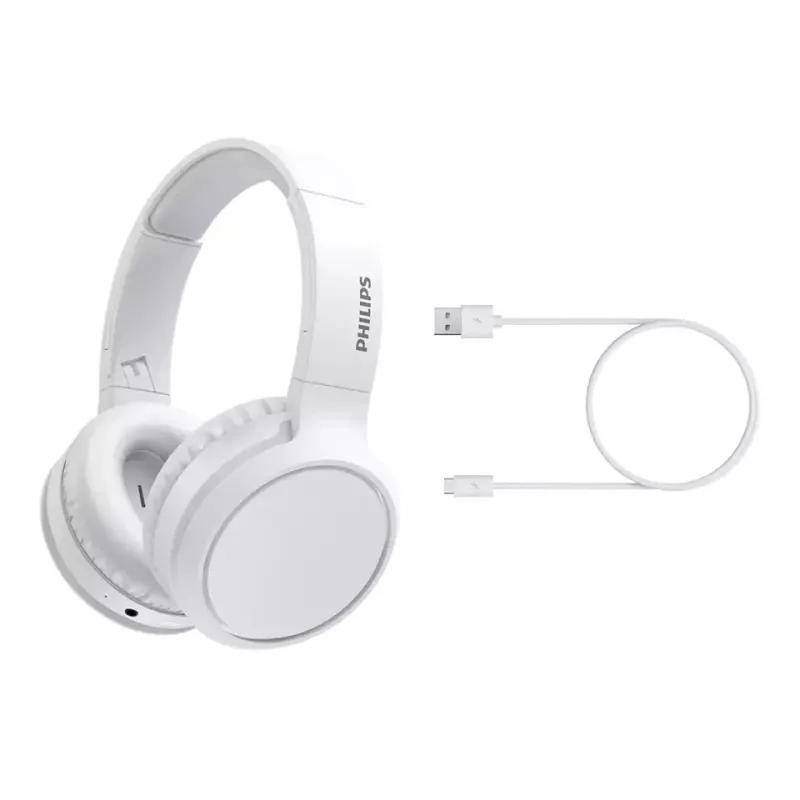 Philips 5000 series TAH5205WT/00 austiņas/headset Bezvadu Galvas saite Mūzika USB Type-C Bluetooth Balts