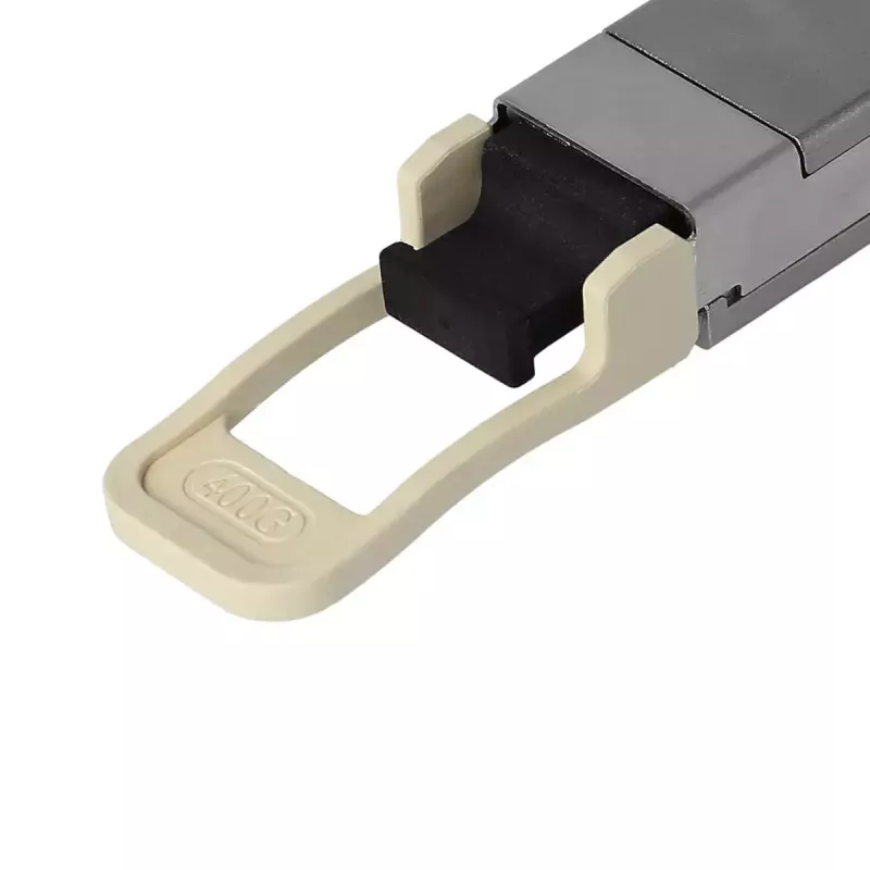 Tīkla raiduztvērēja modulis BlueOptics BO29X854S1D-BO QSFP-DD optisks 400000 Mbit/s sudrabains metāls