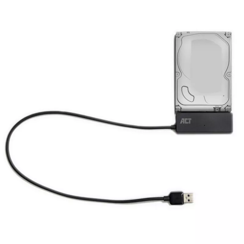 ACT USB 3.2 Gen1 uz 2.5/3.5 collu SATA adaptera kabelis SSD/HDD