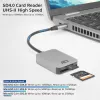 Karšu lasītājs ACT AC7056 USB 3.2 Gen 1 Type-C pelēks MicroSD SD
