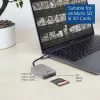 Karšu lasītājs ACT AC7056 USB 3.2 Gen 1 Type-C pelēks MicroSD SD