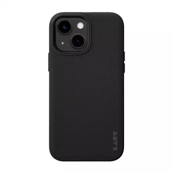 Aizsargapvalks LAUT SHIELD iPhone 15 (6.1 collas, melns) — maciņš Apple iPhone 15