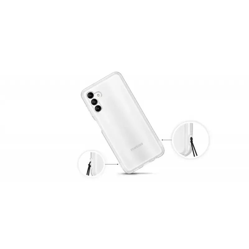Samsung EF-QA047TTEGWW mobilā tālruņa maciņš 16,5 cm (6,5 collas) vāciņš Caurspīdīga