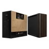 PC Case ASUS ProArt PA602 Wood Edition Midi Tower — Melns & Wood, atbalsta ATX/EATX, 2x200mm priekšā, 1x140mm aizmugurē