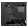 ASUS ProArt PA602 Wood Edition Modern Melns - Rūdīta stikla panelis Midi Tower Melns, Koks