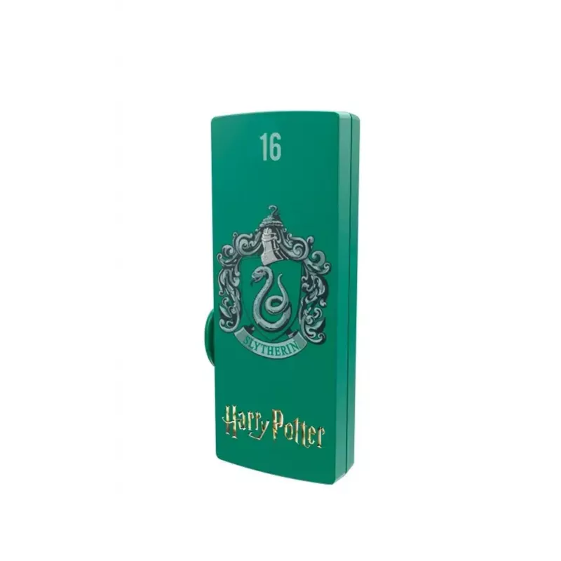 USB zibatmiņa EMTEC M730 Slytherin 16 GB, USB Type-A 2.0, bīdāms formas faktors, zaļa