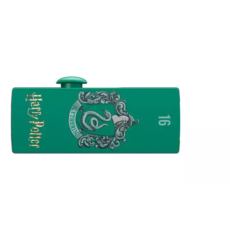 USB zibatmiņa EMTEC M730 Slytherin 16 GB, USB Type-A 2.0, bīdāms formas faktors, zaļa