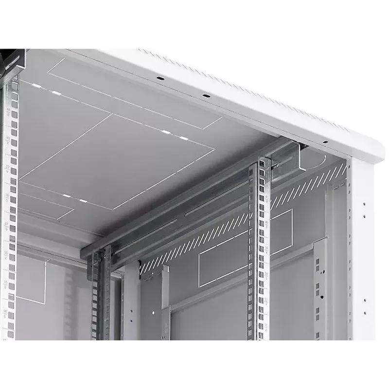 Brīvstāvošs statīvs Triton RTA 800 x 1000 42U, 1970×800×1000 mm, 1200 kg, IP20, balts