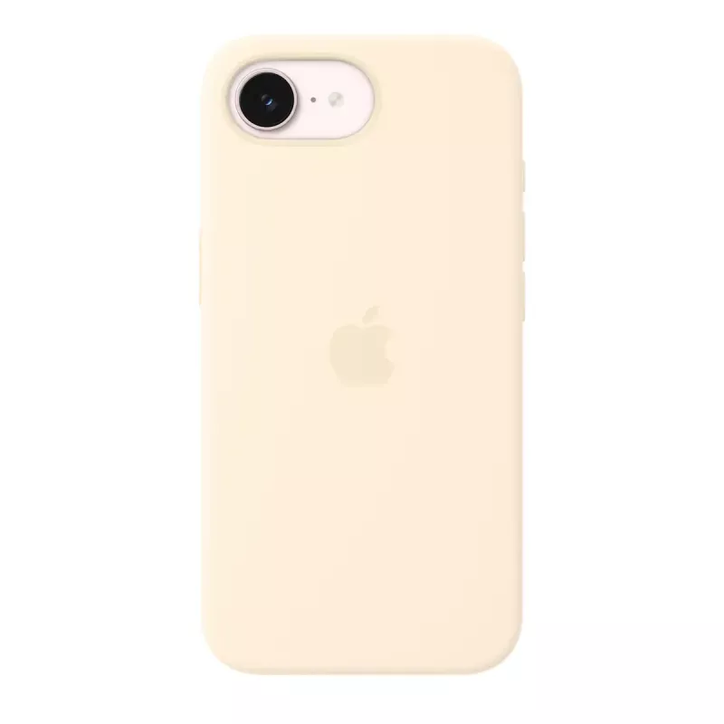 Silikona maciņš ar MagSafe Apple iPhone 17e — Vanilla, 6,1 collas (15,5 cm) ekrānam