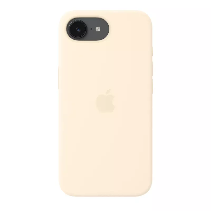 Silikona maciņš ar MagSafe Apple iPhone 17e — Vanilla, 6,1 collas (15,5 cm) ekrānam
