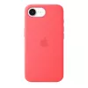 Silikona vāciņš ar MagSafe Apple iPhone 17e — Bright Guava, piemērots 6,1 collas (15,5 cm)