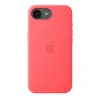 Silikona vāciņš ar MagSafe Apple iPhone 17e — Bright Guava, piemērots 6,1 collas (15,5 cm)