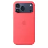 Aizsargājošs silikona maciņš ar MagSafe Apple iPhone 17 Pro Max — Bright Guava (sarkans), piemērots 6,9 collu ekrānam