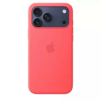 Aizsargājošs silikona maciņš ar MagSafe Apple iPhone 17 Pro Max — Bright Guava (sarkans), piemērots 6,9 collu ekrānam