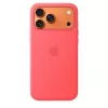 Aizsargājošs silikona maciņš ar MagSafe Apple iPhone 17 Pro Max — Bright Guava (sarkans), piemērots 6,9 collu ekrānam