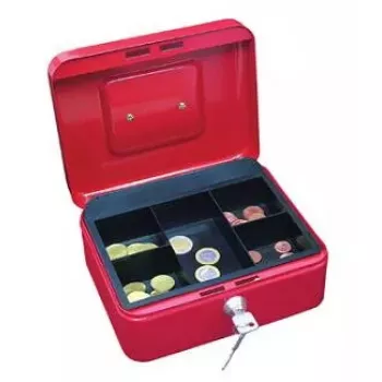 Naudas kaste WEDO 145202X 2. izmērs Sarkana 5,08 cm