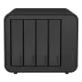 TerraMaster D8 HYBRID disku masīvs galddatoriem Melns 4 nodalījumu HDD SSD
