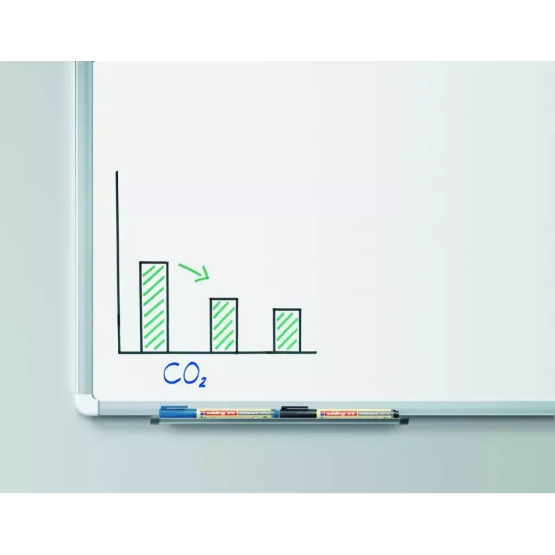 Marker Edding EcoLine 29 4 gab. Kaltveida uzgalis Melna Zila Zaļa Sarkana