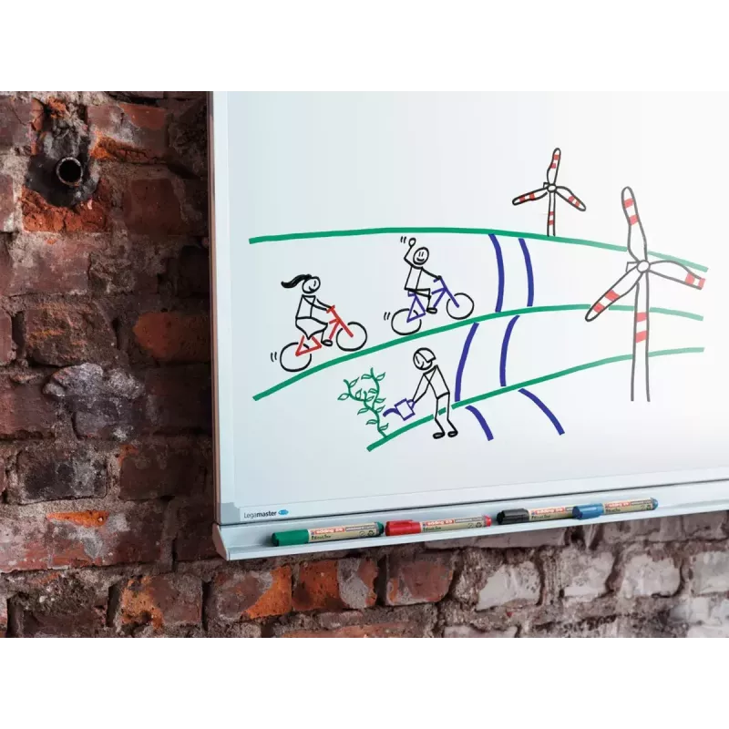 Marker Edding EcoLine 29 4 gab. Kaltveida uzgalis Melna Zila Zaļa Sarkana