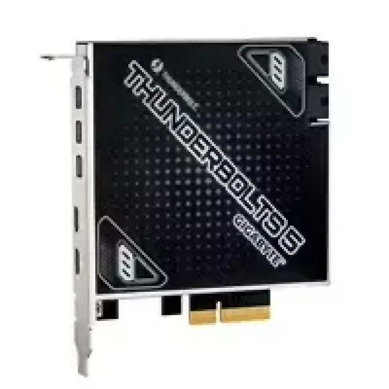 Paplašināšanas karte GIGABYTE Thunderbolt 5 PCIe 4.0 x4 ar 3× Mini-DisplayPort ieejām