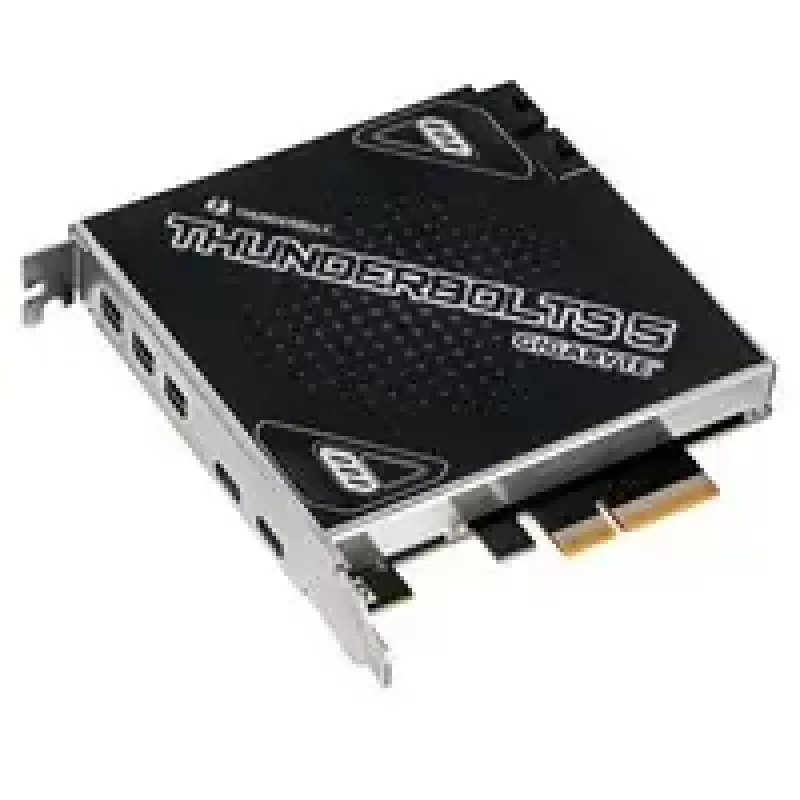 Paplašināšanas karte GIGABYTE Thunderbolt 5 PCIe 4.0 x4 ar 3× Mini-DisplayPort ieejām