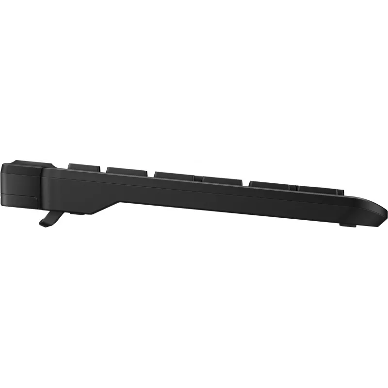 Bezvadu pilna izmēra tastatūra HP 475 — divu režīmu RF bezvadu un Bluetooth, membrānas, melna