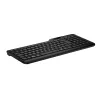 Bezvadu pilna izmēra tastatūra HP 475 — divu režīmu RF bezvadu un Bluetooth, membrānas, melna